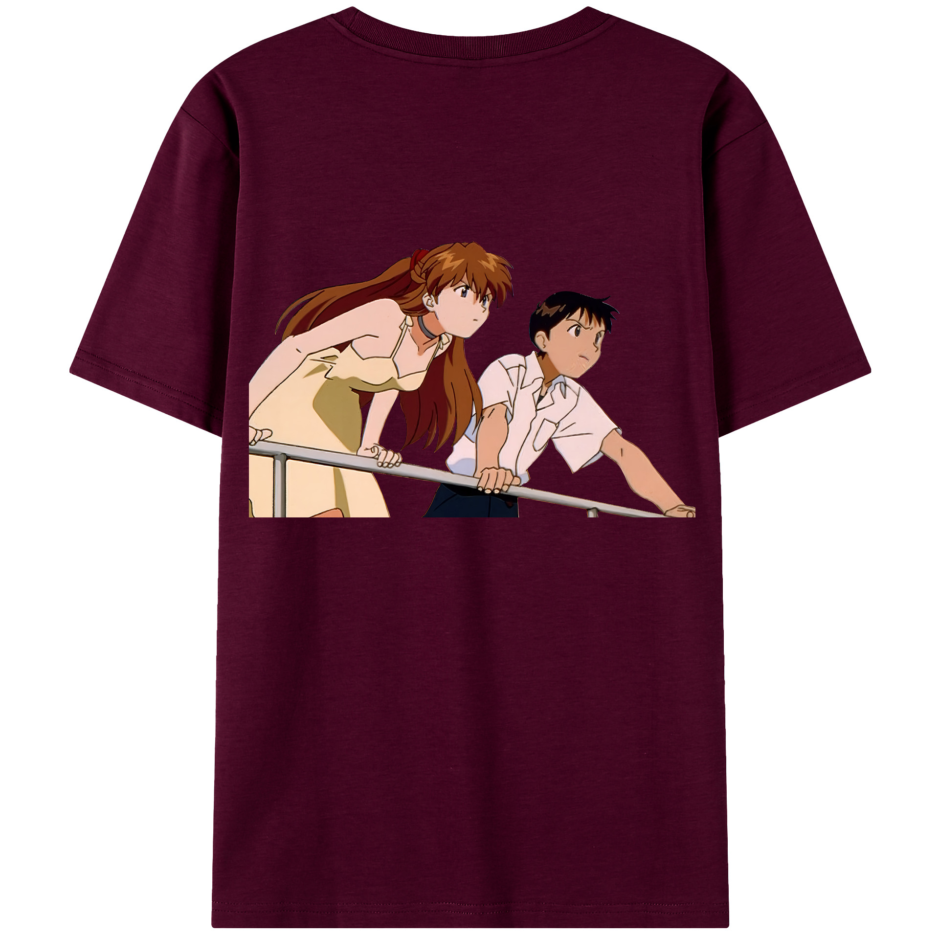 （画像用） EVA 新世紀エヴァンゲリオン レディース半袖Tシャツ(バックプリント)